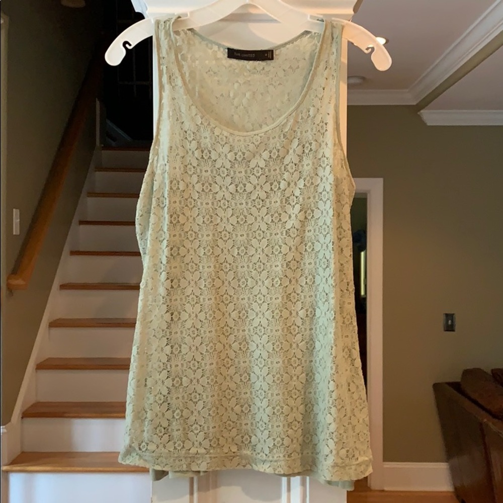 Lace tank from The Limited